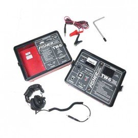 Fisher Research TW6-KIT Pipe and Cable Locator with search handle, case, headphones-