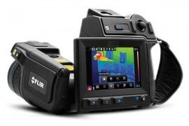 FLIR 55904-6822 T640 Thermal Imaging Camera for Predictive Maintenance with Wi-Fi, 640 x 480 Resolution, 15&amp;deg; x 11&amp;deg; FOV-