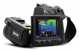 FLIR 55904-6823 T640 Thermal Imaging Camera for Predictive Maintenance with Wi-Fi and Extended Calibration Certificate, 15&amp;deg; x 11&amp;deg; FOV-