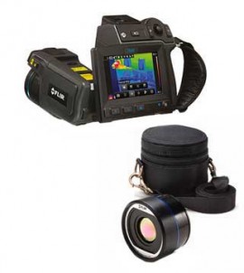 FLIR 55904-6924 T640 Thermal Imaging Camera with 25&amp;deg; and 45&amp;deg; Lenses and Case, 640 x 480 Resolution, 30 Hz-