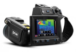 FLIR 55904-8524 T660 Thermal Imaging Camera with 25&amp;deg; and 15&amp;deg; Lenses and Case, 640 x 480 Resolution, 30 Hz-