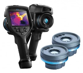 FLIR E75 Thermal Imaging Camera with 24&amp;deg; &amp;amp; 42&amp;deg; Interchangeable Lenses, 320 x 240-