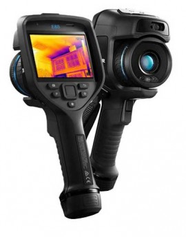 FLIR 78505-0201-NIST E85 Advanced Thermal Imaging Camera with NIST Certificate Calibration and 17 and 10 mm Lenses, 384 x 288 Resolution, 24&amp;deg; x 18&amp;deg; and 42&amp;deg; x 32&amp;deg; FOV-