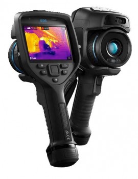 FLIR 78505-0301-NIST E95 Advanced Thermal Imaging Camera with NIST Certificate Calibration and 17 and 10 mm Lenses, 464 x 348 Resolution, 24&amp;deg; x 18&amp;deg; and 42&amp;deg; x 32&amp;deg; FOV-