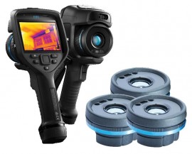 FLIR E85 Thermal Imaging Camera with 14&amp;deg; &amp;amp; 24&amp;deg; &amp;amp; 42&amp;deg; Interchangeable Lenses-
