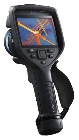 FLIR E96 Advanced Thermal Imaging Camera with 24 and 42&amp;deg; lenses, 640 x 480, -4 to 2732&amp;deg;F-