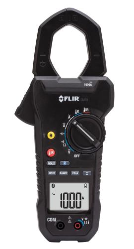 FLIR CM78 AC/DC Clamp Meter with IR Thermometer, 1000A-