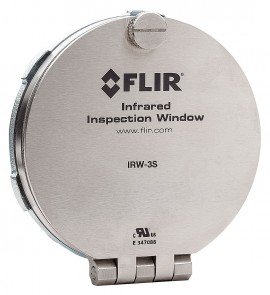 FLIR IRW-3S IR Window with PIRma-Lock, 3&amp;quot;, stainless steel-