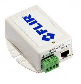 FLIR T199343 PoE Injector for AX8 Series Cameras, 12/24 V-