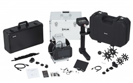 FLIR VS80-KIT-10 Videoscope Kit with 98' plumbing spool camera probe and pipe locator-