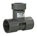 FLOMEC 146015‐511 PVC Spare Housing Tee for the QS200-15, 1 &amp;frac12;&amp;quot;-