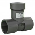 FLOMEC 146020‐511 PVC Spare Housing Tee for the QS200-20, 2&amp;quot;-