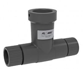 FLOMEC 146023-501 Housing Assembly, UM, 1" (25 mm) FNPT, TEE, PVC-