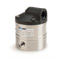 FLOMEC OM006S513-222 Small Capacity Flow Meter, 1/4", Stainless Steel Body, Carbon-Ceramic Bearing, Teflon Encapsulated Viton O-Ring-