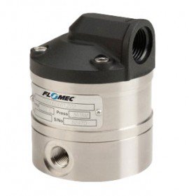 FLOMEC OMA-018-N-P Oval Gear Flowmeter with aluminum body, 3/8", FNPT, gallons-