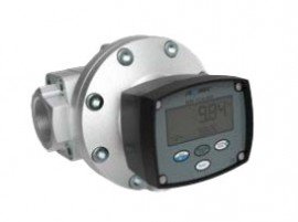 FLOMEC OMS-050-T-R40 Oval Gear Flowmeter with stainless steel body and tri-clamp, 2&amp;quot;, default to gallon-