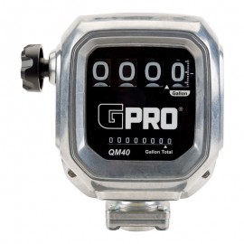FLOMEC QM40-N-G QM Series Meter, 1" (25 mm), NPT aluminum, gallons-