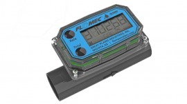 Flomec TM10SQ9GMA TM Series Water Meter, 1" spigot, Q9 2-button computer-