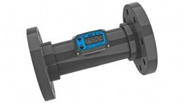 Flomec TM30DQ9LME TM Series Water Meter, 3" DIN flange, Q9 2-button computer-