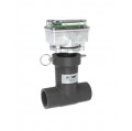 FLOMEC UM-025-B-Q AQUAsonic Ultrasonic Flow Meter for Tee with Q9 display, UM, PVC, ISO7, 1&amp;quot;, liters-