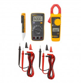 Fluke 106/302+/1ACII/EIC Apprentice Dual-Meter Kit, 400 A, 600 V-