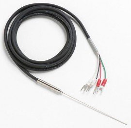 Fluke 5622-16-B Fast Response Platinum Resistance Thermometer (PRT) with Bare Wire, 0.06in, 6ft Lead-
