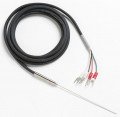 Fluke 5622-16-J Fast Response Platinum Resistance Thermometer (PRT) with Banana Plugs, 0.06in, 6ft Lead-