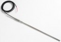 Fluke 5627A-12-M Precision Thermometer/RTD Temperature Probe with Mini Banana Plugs, 12 x 0.25in, -200 to 300&amp;deg;C-