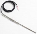 Fluke 5627A-6-M Precision Thermometer/RTD Temperature Probe with Mini Banana Plugs, 6 x 0.19in, -200 to 300&amp;deg;C-