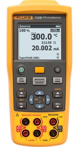 Fluke 712B Temperature Calibrator, 4 to 20 mA-