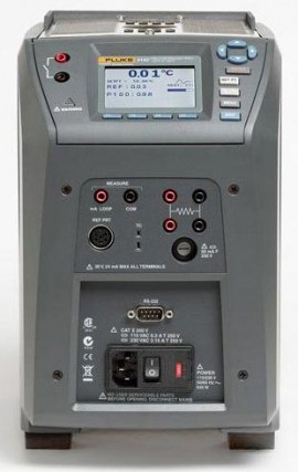Fluke 9142-D-P-156 Field Metrology Well with D Insert (Model 9142-INSD) and Process Electronics, -13 to 302&amp;deg;F-