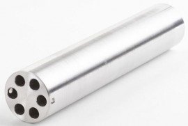 Fluke C Insert (Model 9170-INSC) for 9170 Metrology Wells, Aluminum, 0.25in Holes-