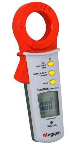 Megger DCM305E Earth Leakage Clamp Meter-