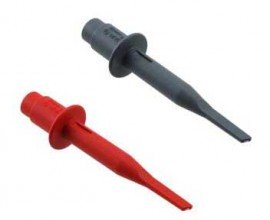 Fluke HC120-IV Hook Clips, red and gray, set of 2-