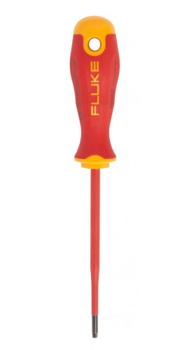 Fluke ISQS2 Insulated Robertson Screwdriver #2, 5&amp;quot;, 1000 V-