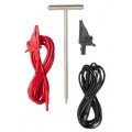 Fluke TL2082 Test Lead Kit, 10 A, red and black-