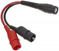 Fluke Networks 26501100 BNC to Alligator Clips for cable fault finder-