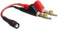 Fluke Networks 26501700 Linecord for cable fault finder, BNC to banana to ABN-