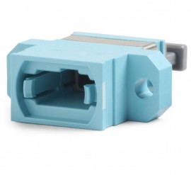 Fluke Networks ADP-MPO16/32-A Coupler for 16 or 32 fiber APC MPO cables, green-