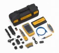Fluke Networks LIQ-DUO-VFL-LFD LinkIQ Duo Cable, Network and Wi-Fi Tester Kit with VisiFault and FiberLert-