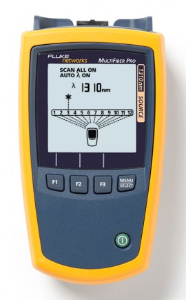 Fluke Networks MF1310SOURCE MultiFiber Pro SM Laser Light Source, 1310 nm-