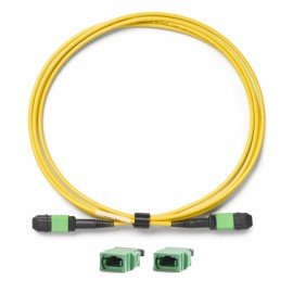 Fluke Networks TRC-SM-VERIFY-MPO24U Reference-Grade CertiFiber Max Single-Mode Verification Cord for unpinned MPO 24-