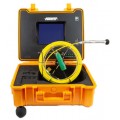 Forbest FB-PIC4188 H-130 Luxury Portable Sewer/Drain Camera with USB and SD Recording, transmitter, 130&#039; cable, footage counter-