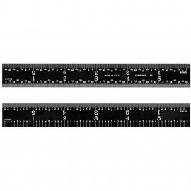 Fowler 52-337-012-0 Rigid Rule, 12", 4r-