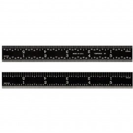 Fowler 52-347-006-0 Rule, 6", 5r graduations-