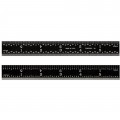 Fowler 52-347-006-0 Rule, 6", 5r graduations-