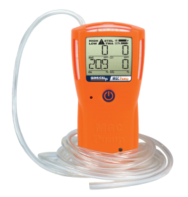 Gas Clip MGC-IR-PUMP Multi-Gas Detector with pump, H<sub>2</sub>S/CO/O<sub>2</sub>/LEL-