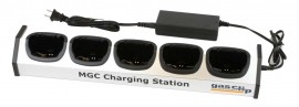 Gas Clip MGC-P-CHRG-STATION 5-Bay Charging Station for MGC-IR-PUMP and MGC-P-PUMP Detectors-