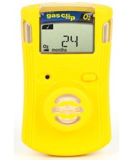Gas Clip SGC-O Single-Gas Detector, O<sub>2</sub>, 0 to 30% by volume-
