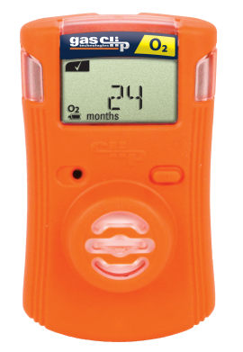 Gas Clip SGC-O Single-Gas Detector, O<sub>2</sub>, 0 to 30% by volume-